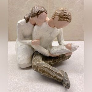 Willow Tree New Life Mom Dad Baby Family Figurine 2000 Susan Lordi Demdaco